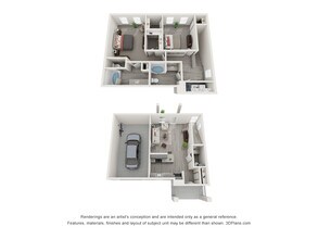 The Escalera 101 floor plan